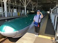 新幹線はやぶさとともに！青森へ！